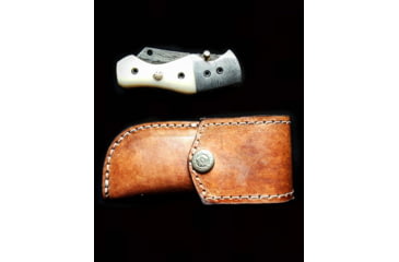 Image of Titan Damascus Folding Knife 4.5in TF-007, TFK-7