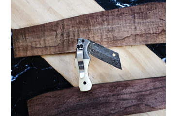 Image of Titan Damascus Folding Knife 4.5in TF-007, TFK-7