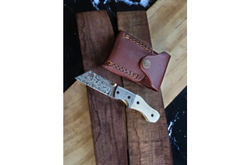 Image of Titan Damascus Folding Knife 4.5in TF-007, TFK-7