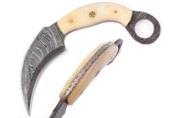 Image of Titan Damascus Series Karambit Knife 8.2in TD-084, TDK-84