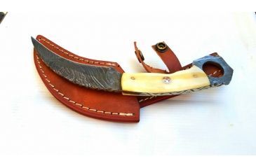 Image of Titan Damascus Series TD-083 Karambit Knife, 8.2in OAL TDK-83