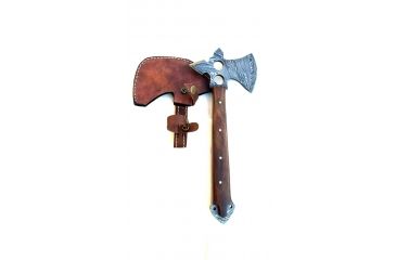 Image of Titan Damascus Series TD-086 Tomahawk Axe, 12.2in OAL TDK-86