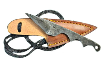 Image of Titan Damascus Steel Fixed Knife 4.9in TD-062, TDK-62