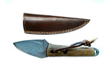 Image of Titan Damascus Steel Fixed Knife 6in TD-046 TD-046
