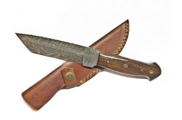 Image of Titan Damascus Steel Fixed Knife 9.5in TD-049, TDK-49