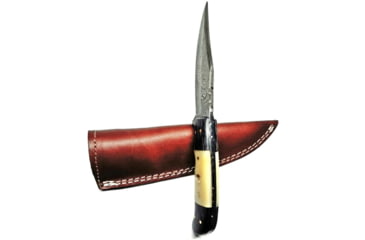 Image of Titan Damascus Steel Hunting Knife by Titan TD-170, 8.1in, TDK-170