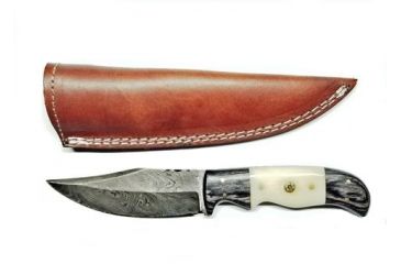 Image of Titan Damascus Steel Hunting Knife by Titan TD-170, 8.1in TD-170