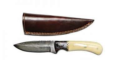 Image of Titan Damascus Steel Hunting Knife by Titan TD-172, 8.1in TD-172