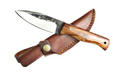 Image of Titan International Knives Custom Carbon Forged 4in Blade, Rose Wood Handle, 7.2in Overall TC-014