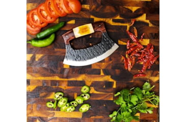 Image of Titan International Knives Custom Hand Forged Alaskan ULU Knife, 8.2 inch, TCK-37