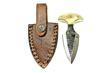 Image of Titan International Knives Push Dagger Knife, 2.5in, Carbon Steel, Dagger, Camel Bone, TCK-50