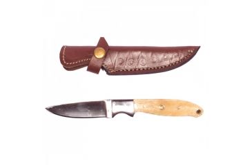 Image of Titan J2 Japanese Steel Fixed Knife, TJ-002, Camel Bone, Bolster Japanese Steel Handle, 3.2in. Blade TJK-2