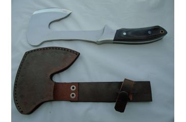 Image of Titan J2 Japanese Steel Hatchet, TJ-007, Fixed Blade Hook, Micarta Handle, 6in. Blade TJK-7