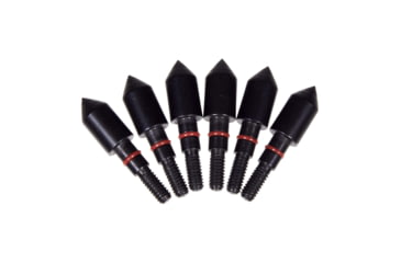 Image of Titan Stay Tight Bullet Point, 6 Pack, 100 Grain, Black, 5/16in, 1478