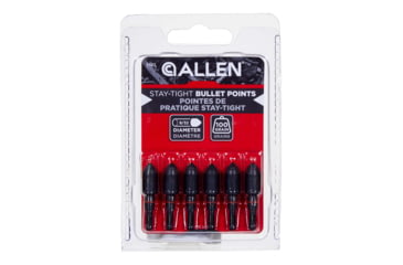 Image of Titan Stay Tight Bullet Point, 6 Pack, 100 Grain, Black, 9/32in, 1483