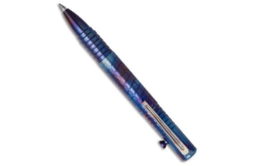 Image of Titaner Titanium Mini Bolt Action Pen, Blue/Purple, 3.96 inch, BHQ-220174