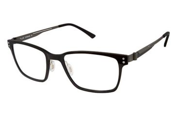 Image of TLG NU030 Progressive Prescription Eyeglasses - Frame BLACK, Size 51/20mm LYNU03001