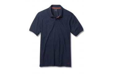 Image of Toad&amp;Co Caddywood Men's Short Sleeve Polo, Deep Navy, Large T2002806-420-L