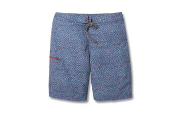 Image of Toad&amp;Co Cetacean Men's Trunk, Waist 38, Bright Indigo Diamond Print T2312509-430-38
