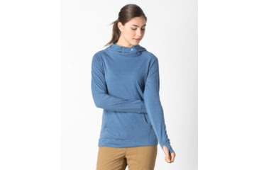 Image of Toad&amp;Co Debug Sport Women's Hoodie, Bright Indigo, Large T1242706-402-L
