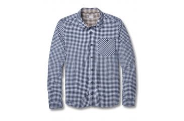 Image of Toad&amp;Co Debug UPF Lightness Men's Long Sleeve Shirt, Deep Navy, Small, T2252605-420-S