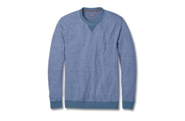 Image of Toad&amp;Co Epique Crew Men's Sweatshirt, Bright Indigo Heather, Large T2082802-909-L