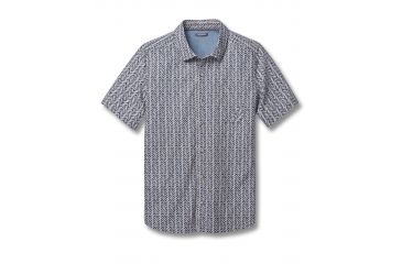 Image of Toad&amp;Co Fletch Print Men's Short Sleeve Shirt, Light Ash Birdseye Print, Large T2222501-036-L