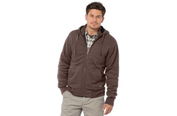 Image of Toad&amp;Co Frigate Hoodie - Men's-Chocolate Heather-Medium