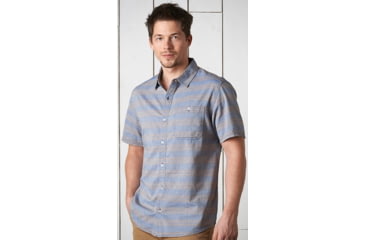 Image of Toad&amp;Co Hardscape Shirt - Men's-Deep Blue-X-Large