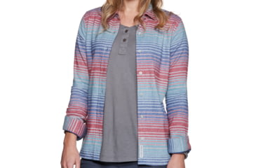 Image of Toad&amp;Co Lightfoot Long Sleeve Shirt - Women's-Hydro-Small