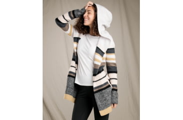 Image of Toad&amp;Co Merino Heartfelt Hoodie - Women's, Salt, Extra Small, T1071409-199-XS