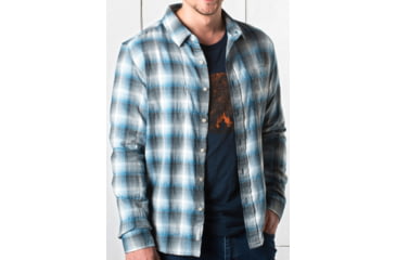 Image of Toad&amp;Co Mixologist Shirt - Men's-Blue Steel-Large