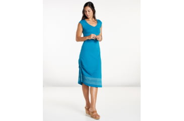 Image of Toad&amp;Co Muse Dress, Deepwater Border Print, Extra Large T1772205-401-XL