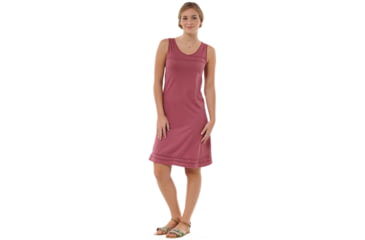 Image of Toad&amp;Co Oolong Sleeveless Dress - Women's-Rosewood-X-Small
