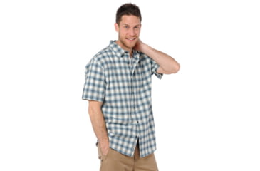 Image of Toad&amp;Co Open Air Short Sleeve Shirt - Men's-New Adriatic-X-Large