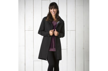 Image of Toad&amp;Co Overshadow Trench - Womens-Black-X-Small