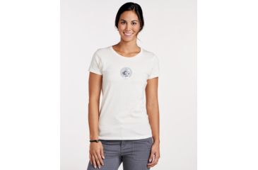 Image of Toad&amp;Co Roar Short Sleeve Womens Graphic Tee, Natural, Small, T1002804-016-S