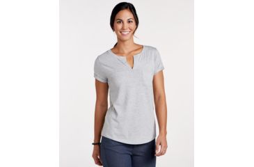 Image of Toad&amp;Co Sambasta Women's Short Sleeve Tee, Heather Grey, Small T1002802-111-S