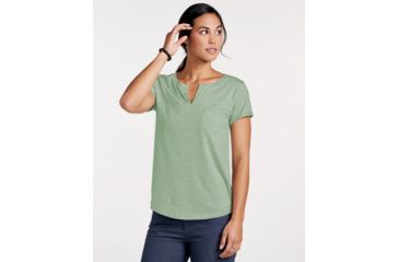 Image of Toad&amp;Co Sambasta Women's Short Sleeve Tee, Agave, Large T1002802-323-L