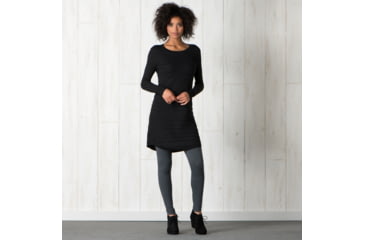 Image of Toad&amp;Co Shadowstripe Sweaterdress-Black-Medium