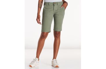 Image of Toad&amp;Co Touchstone 11 Inch Women's Short, Thyme, 8 T1312805-308-8