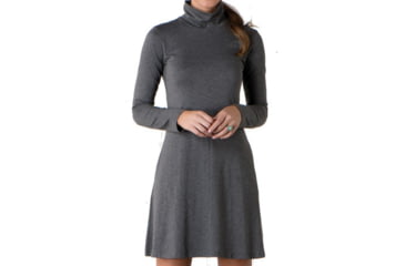 Image of Toad&amp;Co Winterdance Dress - Women's-Charcoal Heather-Small