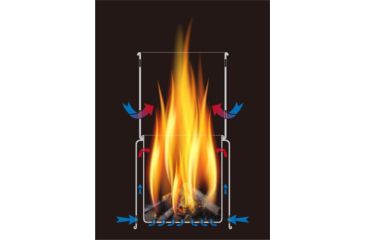 Image of TOAKS Titanium Backpacking Wood Burning Stove, Grey, STV-11, EDEMO1