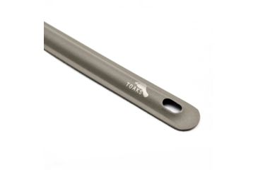Image of TOAKS Titanium Long Spoon w/Polished Bowl, Grey, SLV-11