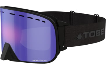 Image of TOBE Outerwear Aurora Goggle, Arctic Vision Violet Blue/Green Mirror W/ Violet Tint, One Size, 650222-417-111