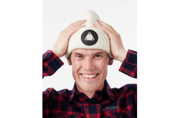Image of TOBE Outerwear Caput Beanie, White, One Size, 340223-006-111