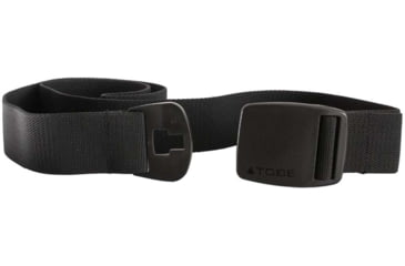 Image of TOBE Outerwear Zona Elastic Belt, Jet Black, One Size, 200122-001-111