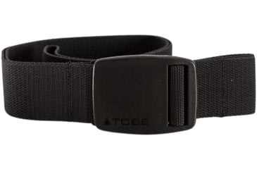 Image of TOBE Outerwear Zona Elastic Belt, Jet Black, One Size, 200122-001-111