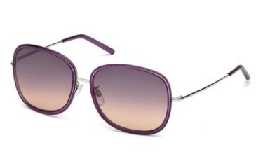 Image of Tod's TO0047 Sunglasses - Shiny Violet Frame Color