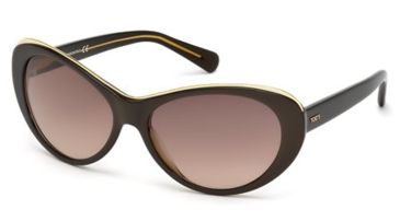 Image of Tod's TO0093 Sunglasses - Light Brown Frame Color, Gradient Brown Lens Color